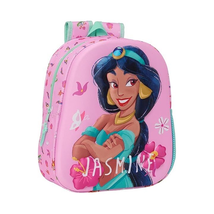 Mochila 3D Jasmine Aladdin Disney 33cm