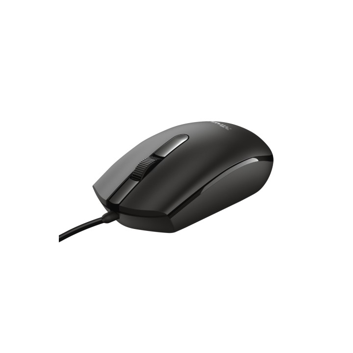 Trust Basi ratón Ambidextro USB tipo A Í“ptico 1200 DPI