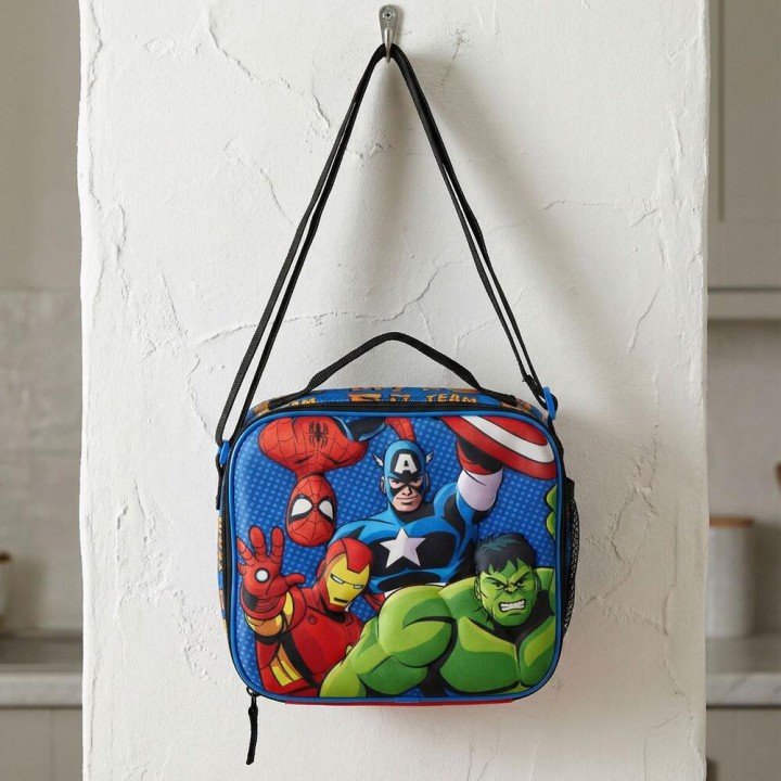 Bolsa portameriendas 3D Vengadores Avengers Marvel