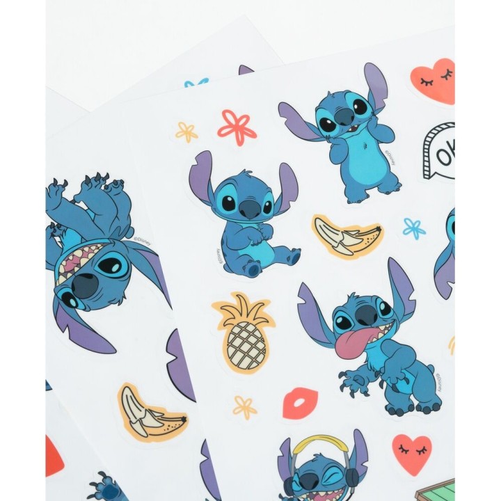 Set pegatinas reutilizables Stitch Disney