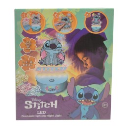 Figura para pintar luz LED Stitch Disney