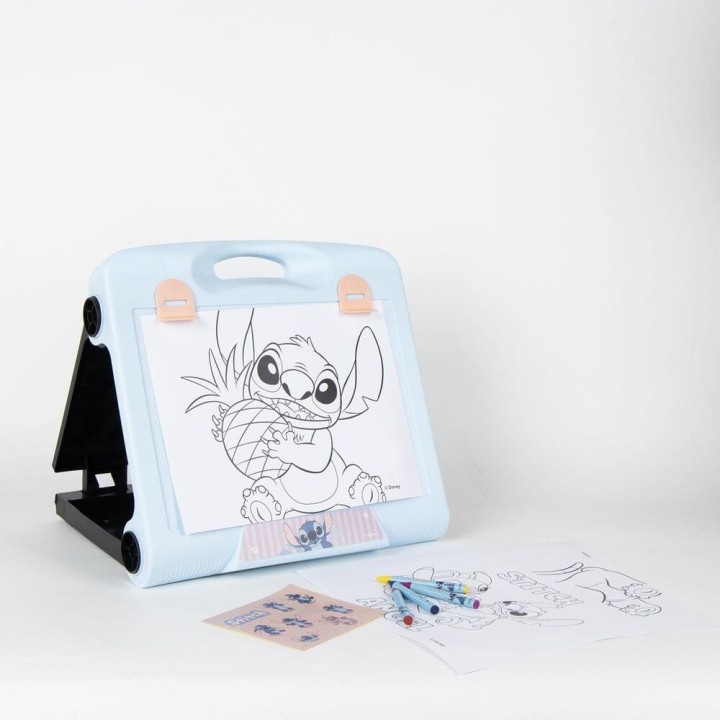 Set papeleria portatil Stitch Disney