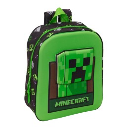 Mochila 3D Minecraft 27cm