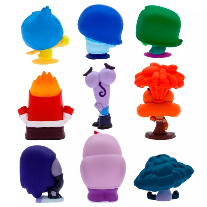 Set 9 figuras Del Reves 2 Doorables Disney Pixar 4cm