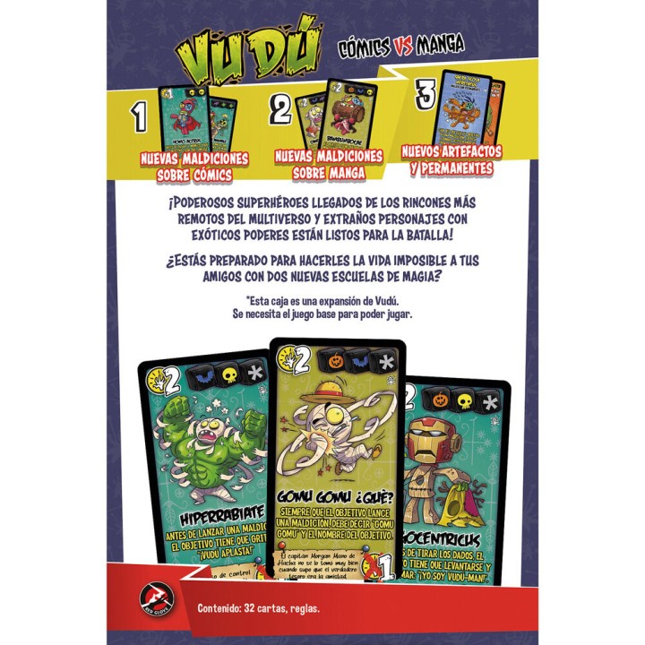 Expansion Vudu Comics vs Manga español