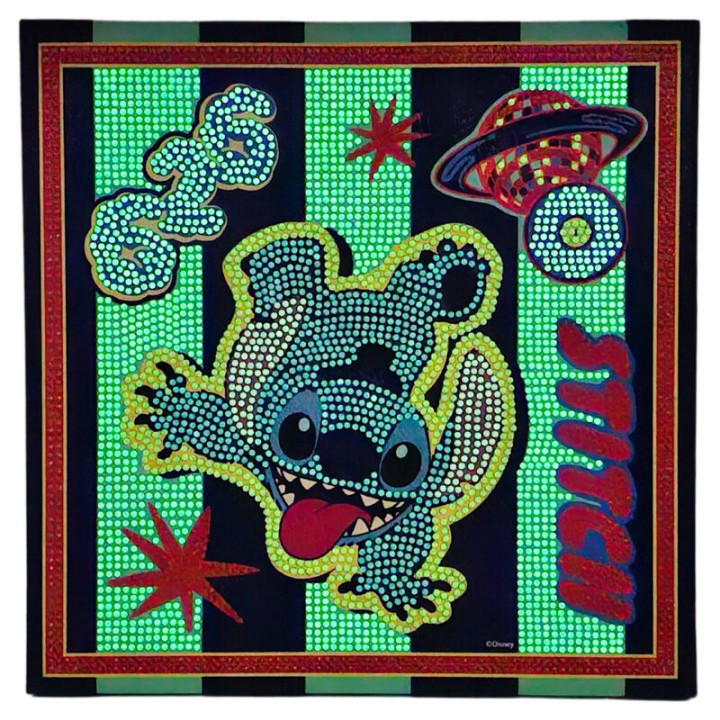 Pinta con diamantes Stitch Disney