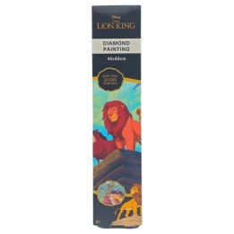 Pinta con diamantes El Rey Leon Disney