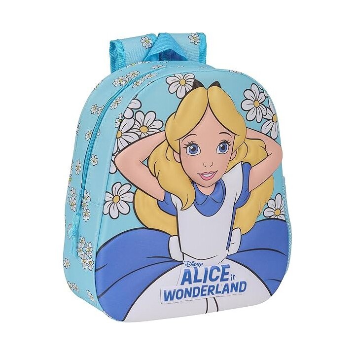 Mochila 3D Alicia en el Pais de las Maravillas Disney 33cm