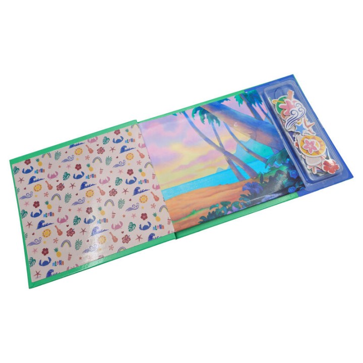 Libro magnetico + sticker Stitch Disney