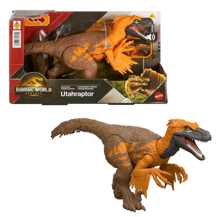 Dinosaurio Wild Roar Jurassic World surtido