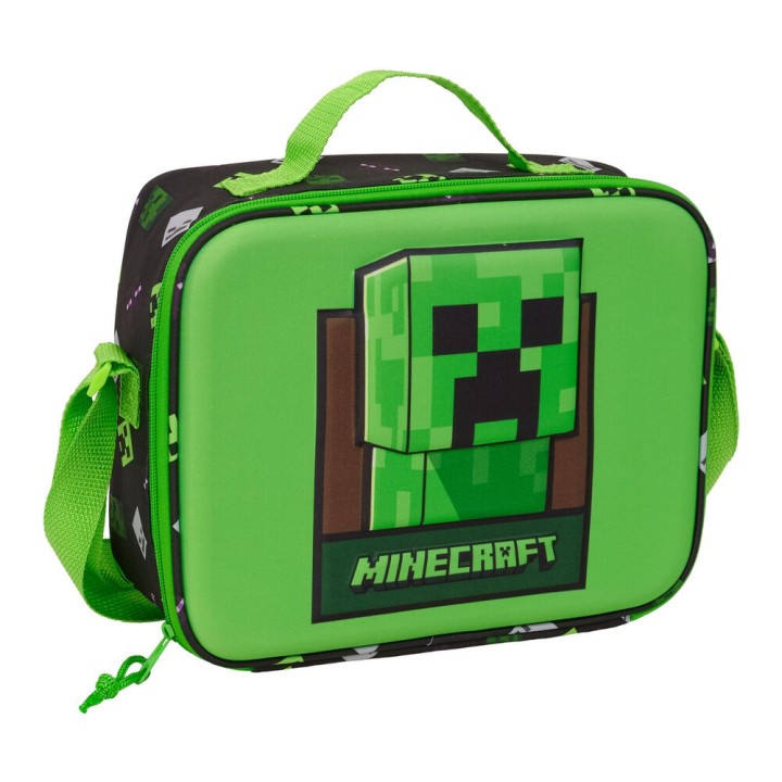 Bolsa portameriendas 3D Minecraft termica
