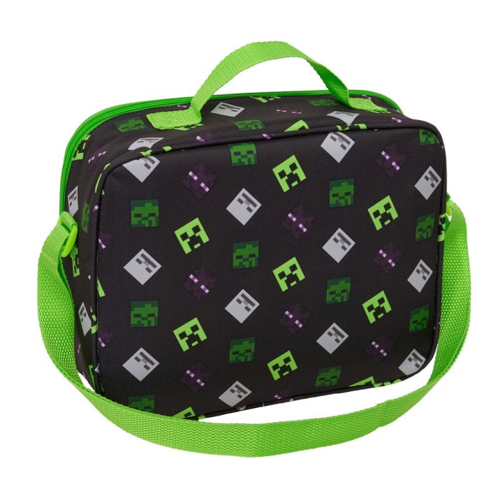 Bolsa portameriendas 3D Minecraft termica
