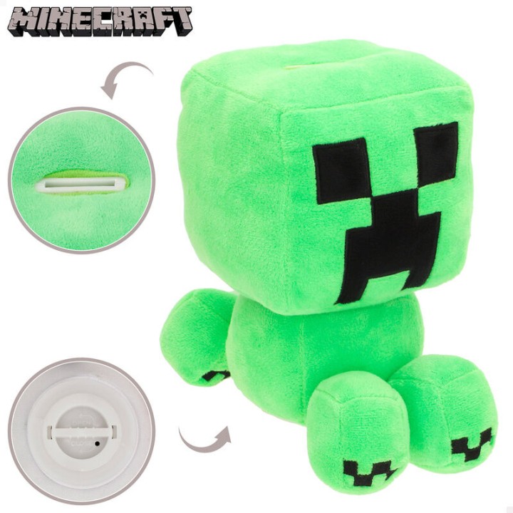 Hucha peluche Minecraft 20cm