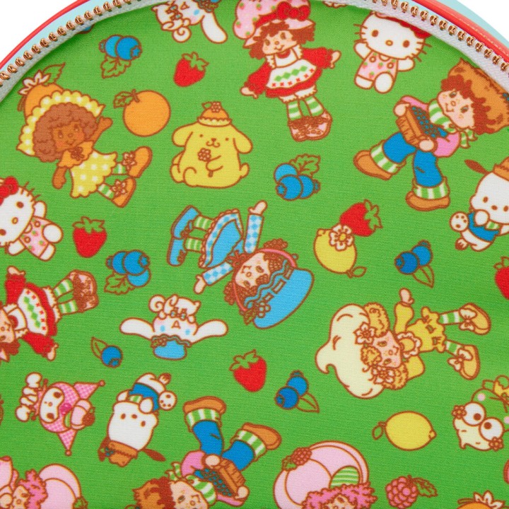 Mochila Shortcake Scented Hello Kitty & Friends x Strawberry Loungefly 26cm