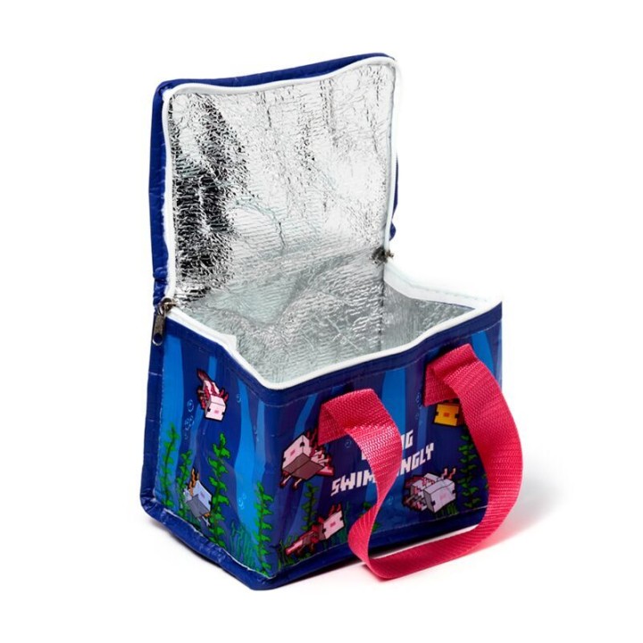 Bolsa refrigerante Ajolote Minecraft