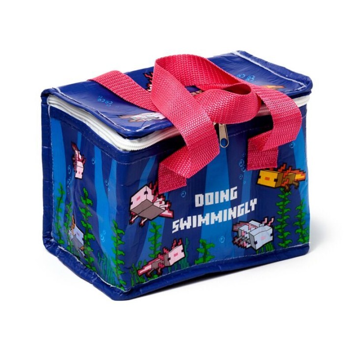 Bolsa refrigerante Ajolote Minecraft