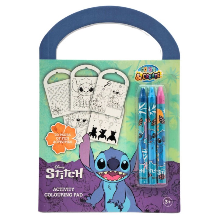 Set actividades y colorear Stitch Disney surtido