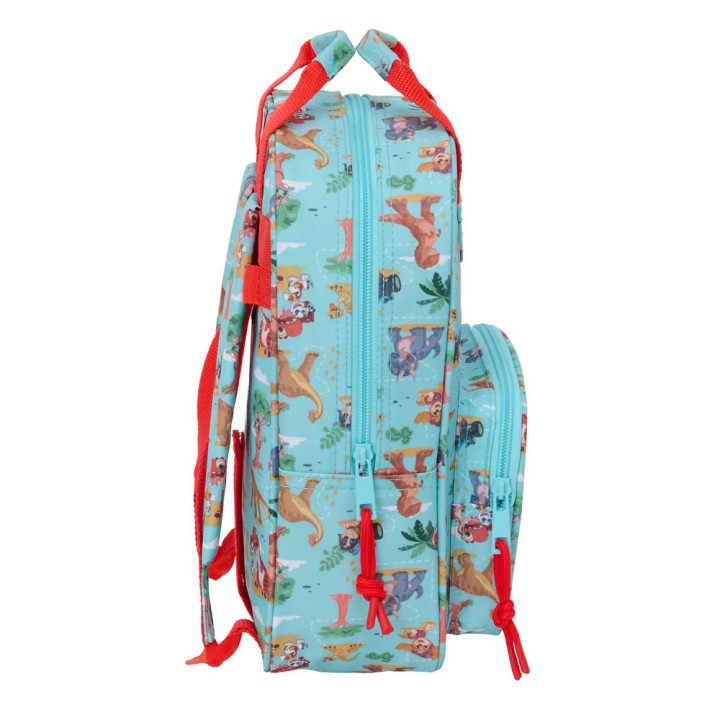 Mochila Dino Rescue Patrulla Canina Paw Patrol 28cm adaptable