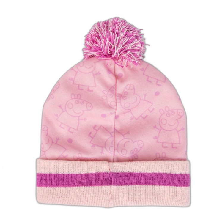 Set gorro y guantes Peppa Pig