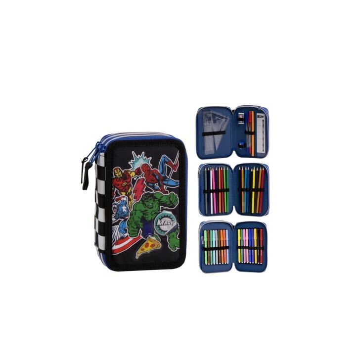 Plumier Los Vengadores Avengers Marvel triple