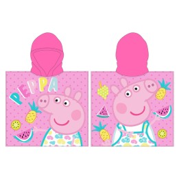 Poncho toalla Peppa Pig microfibra