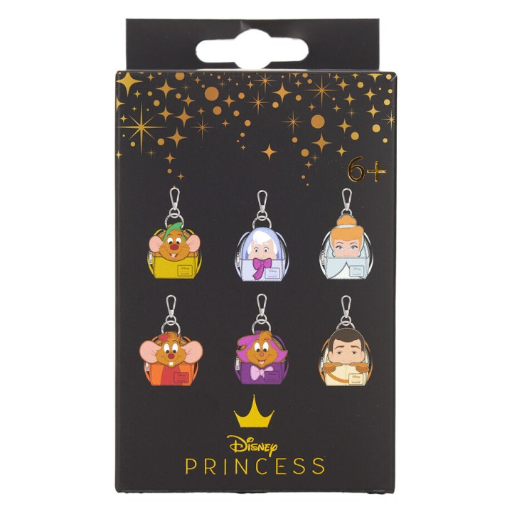 Llavero mini mochila Mystery Cenicienta Disney Loungefly surtido