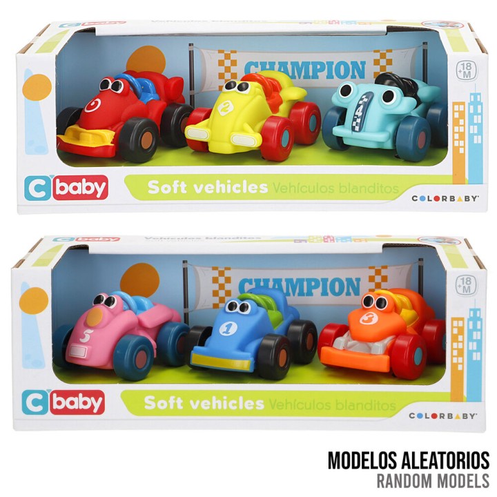 Vehiculos blanditos surtido
