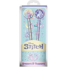 Lapiz con topper borrador Angel & Stitch Disney