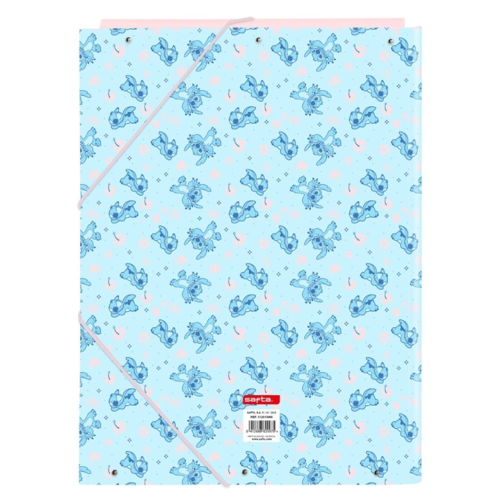 Carpeta A4 solapas Ohana Stitch Disney
