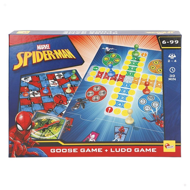 Juego Parchis & Oca Spiderman Marvel