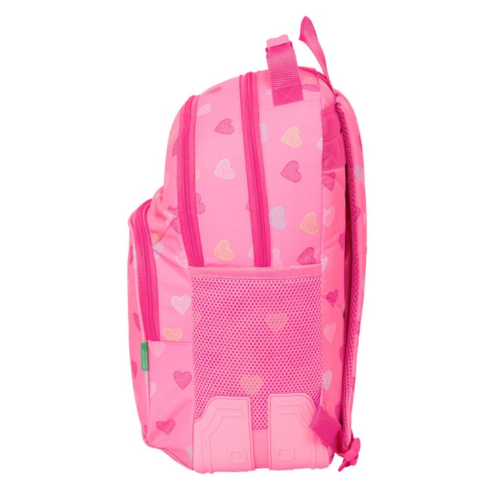 Mochila Heart Benetton 42cm adaptable