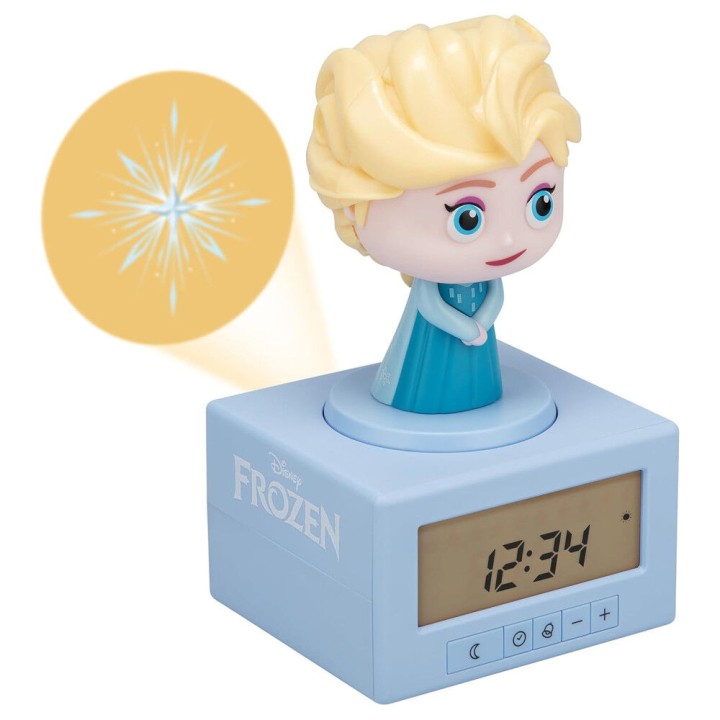 Reloj despertador entrenamiento sueño Elsa Frozen