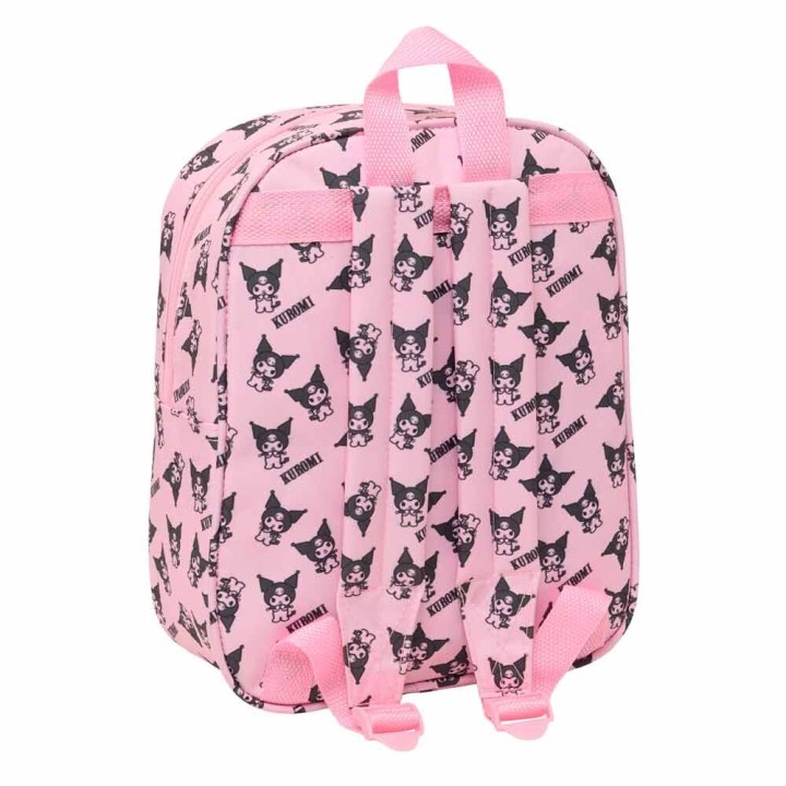 Mochila 3D Kuromi Hello Kitty 27cm
