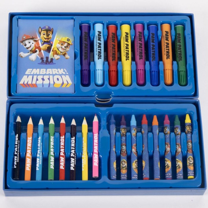 Maletin papeleria coloreable Patrulla Canina Paw Patrol
