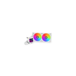 Lian Li GA II LCD Procesador Kit de refrigeración lÍ­quida 12 cm Blanco