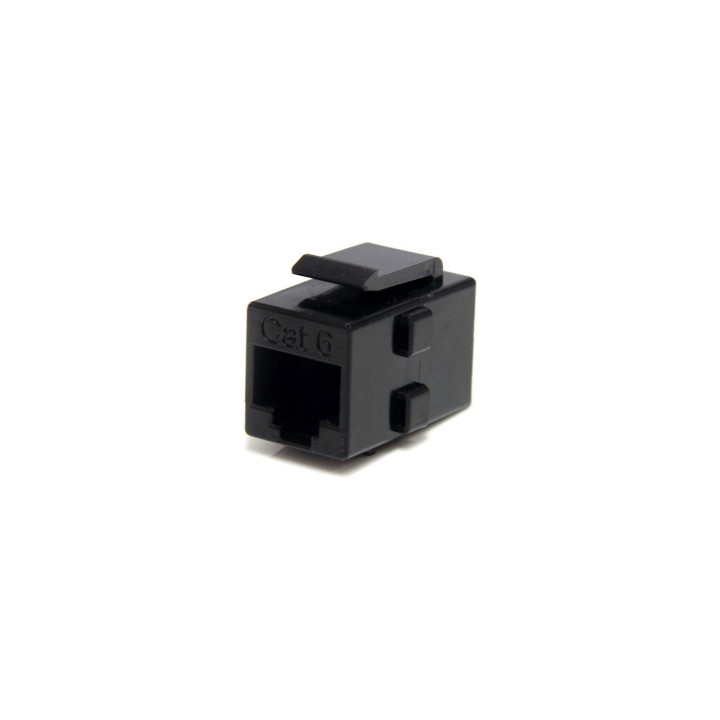 StarTech.com Caja de Empalme Acoplador Keystone Cable Cat5 Ethernet UTP - 2x Hembra RJ45 - Negro