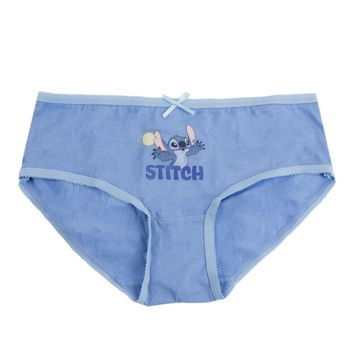 Blister 3 braguitas Stitch Disney surtido