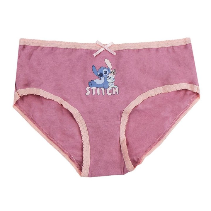 Blister 3 braguitas Stitch Disney surtido