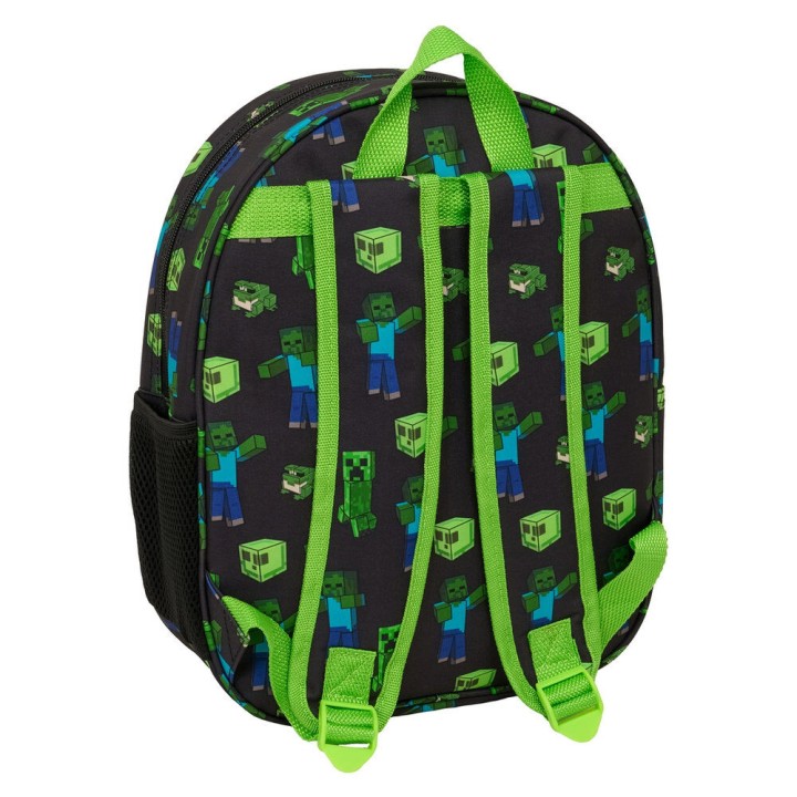 Mochila 3D Minecraft 33cm