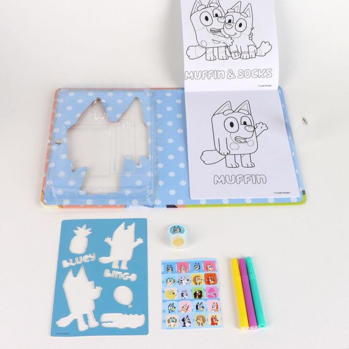 Set cuaderno Bluey