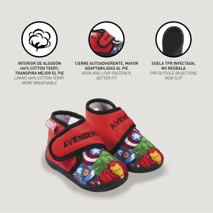 Pantuflas Vengadores Avengers Marvel