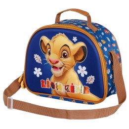 Bolsa portameriendas 3D Little Face El Rey Leon Disney