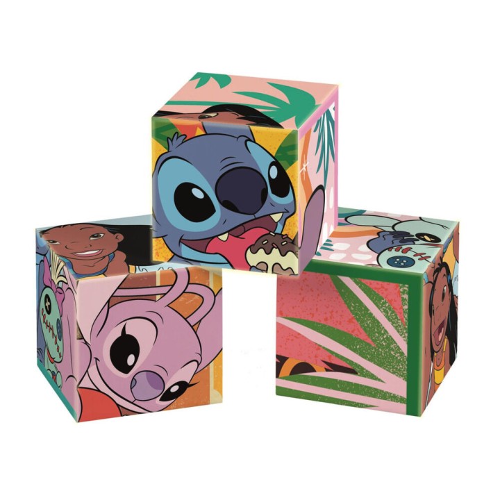 Puzzle cubo Stitch Disney 6pzs