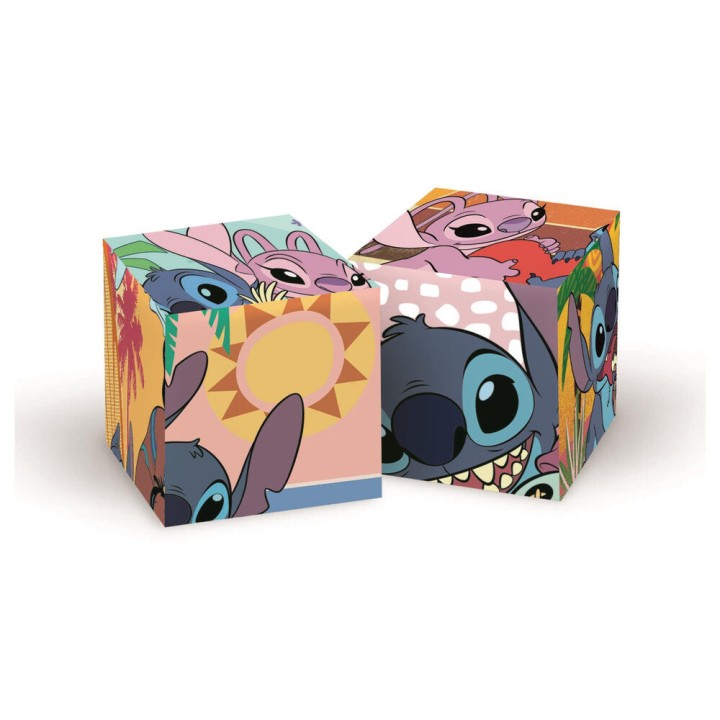 Puzzle cubo Stitch Disney 6pzs
