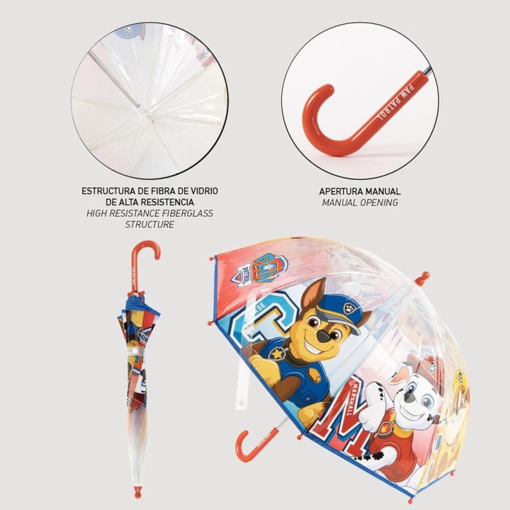 Paraguas manual POE Patrulla Canina Paw Patrol