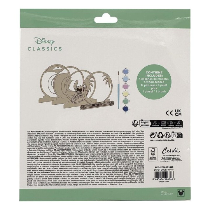 Figura coloreable Stitch Disney