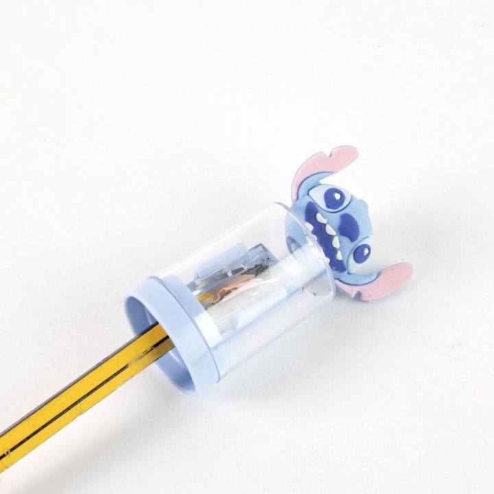 Sacapuntas contenedor Stitch Disney surtido