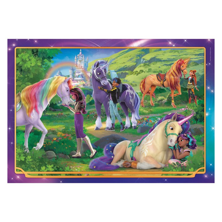 Puzzle Academia de Unicornios 104pzs