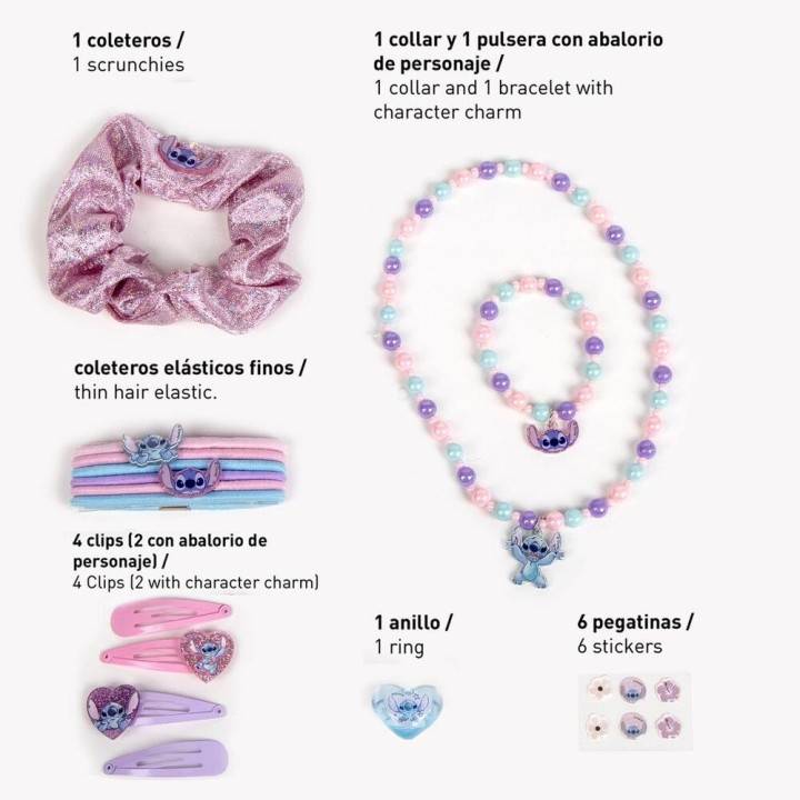 Blister set belleza Stitch Disney