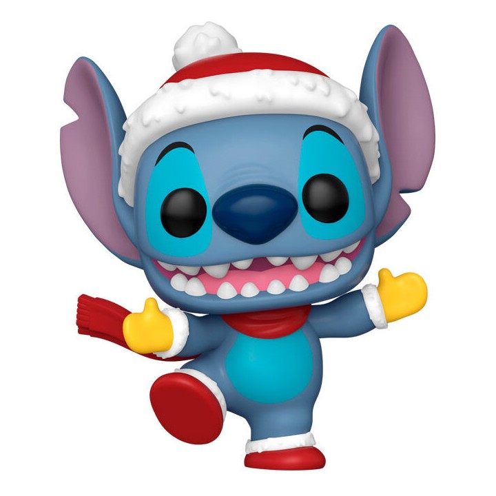 Figura POP Disney Stitch with Santa Hat